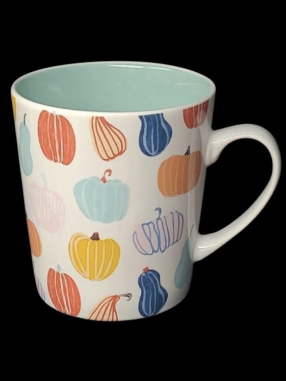 Prima Design-Colorful Whimsical illustrated Pumpkin Mug 20oz